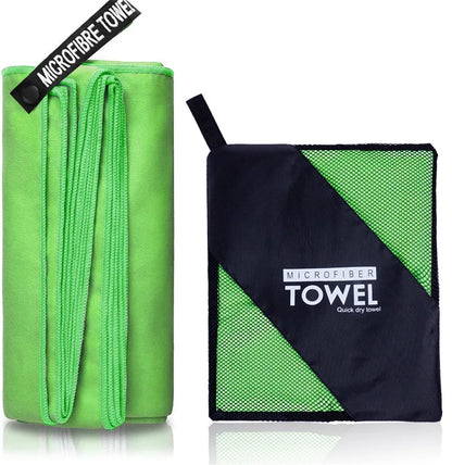 Microfiber Quick Dry Towel Silver ION OdorFree