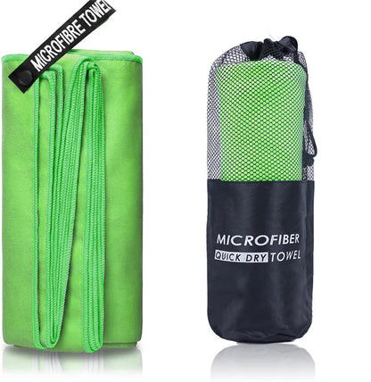 Microfiber Quick Dry Towel Silver ION OdorFree