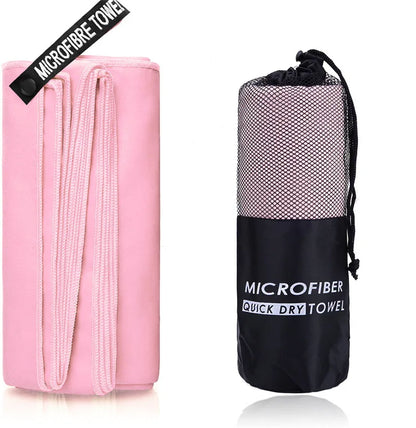 Microfiber Quick Dry Towel Silver ION OdorFree