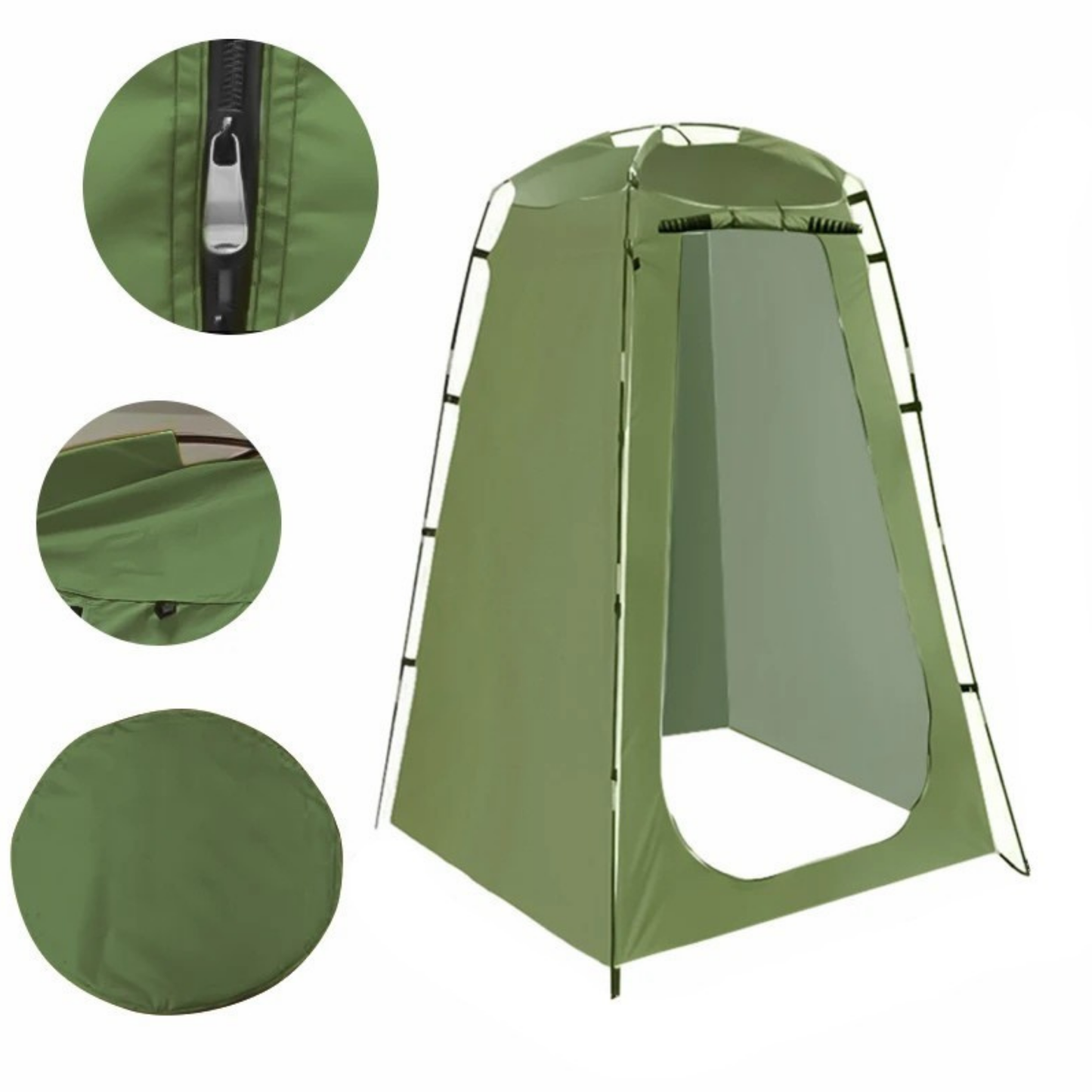 Portable Privacy Shower Tent  Waterproof  Changing Room Shelter for Camping Hiking Beach Toilet Shower Bathroom